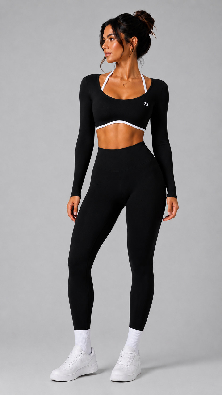 Signature Long Sleeve Set – Onyx